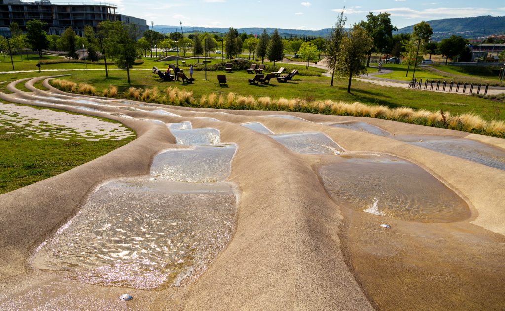 Koper Park ob glavni promenadi - najlepši park na slovenski obali